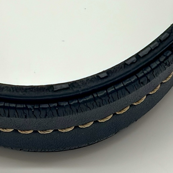 Vintage Dooney & Bourke 1975 Black Leather Purse Shoulder Handbag. Pre-Owned - Picture 13 of 13